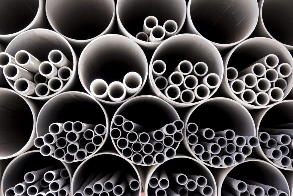 minimalist-construction-pvc-pipes-composition