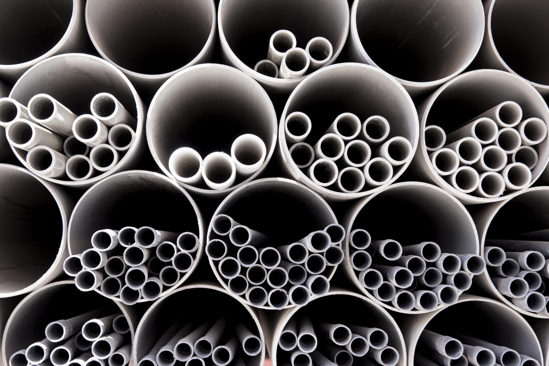 minimalist-construction-pvc-pipes-composition